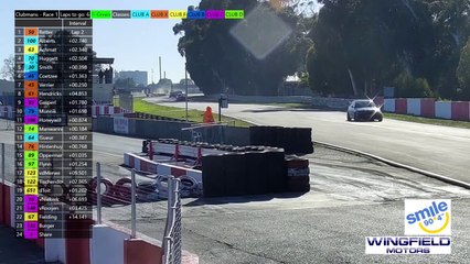 Killarney Power Series Clubmans 2023 Killarney 5 Race 1 Burger Big Crash