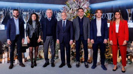 ¡FELIZ NAVIDAD! El Real Madrid desea felices fiestas