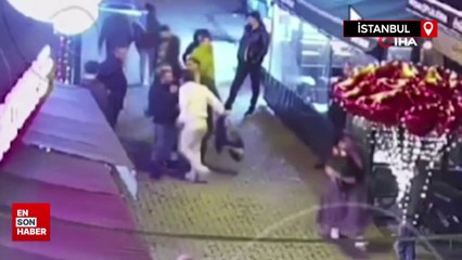 Atilla Taş ve eşinin polisi darbettiği anlar