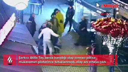 Şarkıcı Atilla Taş tutuklanmıştı! Olay anı ortaya çıktı