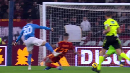 Özet | Roma - Napoli: 2-0 | 17. Hafta - Serie A | 2023-24 Sezonu