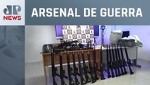 Polícia de SP apreende 18 fuzis, munições e equipamentos táticos em Paraisópolis