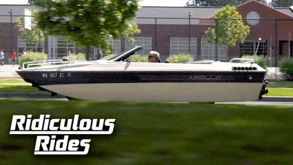 I Turned A Boat Into A Car | Ridiculous Rides