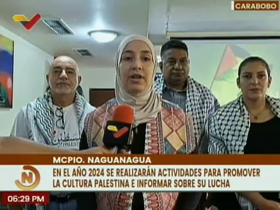 En el mcpio. Naguanagua se llevó a cabo el Foro Palestina Libre para dar a conocer el conflicto