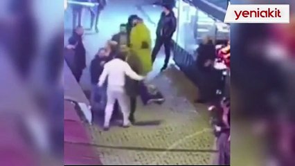 Tutuklanan Atilla Taş'ın polise saldırdığı görüntüler ortaya çıktı