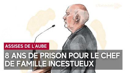 Assises de l’Aube : 8 ans de prison pour le chef de famille incestueux