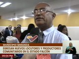 25 nuevas voces recibieron certificados de Locutores y Productores Comunitarios en el edo. Falcón