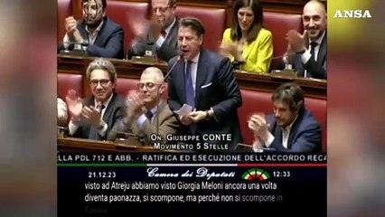 Mes, Conte si scalda in Aula e i sottotitoli automatici generano parole sbagliate