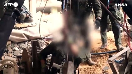 Israele, l'esercito nei tunnel di Hamas a Gaza City
