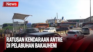 Pelabuhan Bakauheni Dipadati Ratusan Kendaraan Jelang Natal