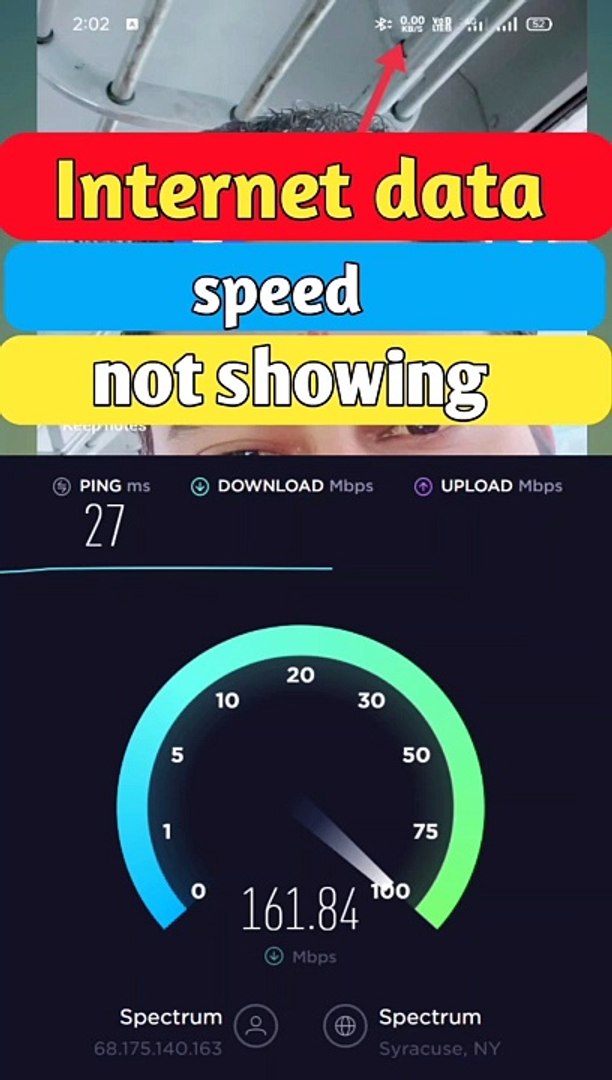 ⁣Check internet data speed