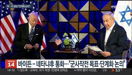 이스라엘 공습에 유엔직원 가족 70여명 몰살…미-이 "전쟁 단계화 논의"