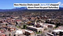New Mexico State coach Jerry Kill steps down, Aggies promote Tony Sanchez as successor