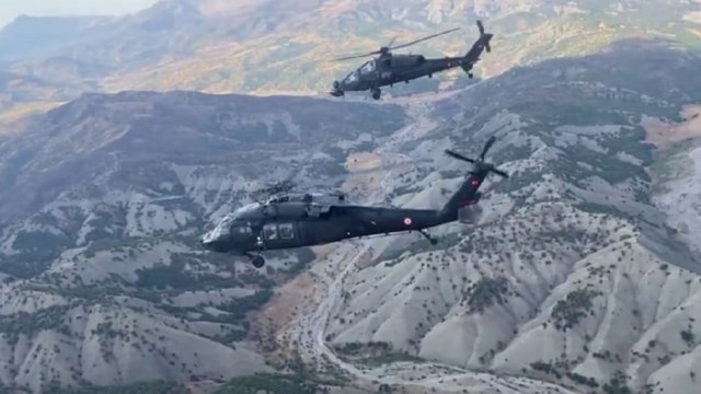 KAHRAMANLAR-35” operasyonlarında 58 mağara, sığınak ve depo imha edildi