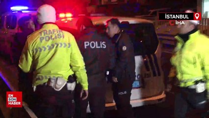 İstanbul'da alkollü sürücü kaza yaptı: Sinirini basın ekininden çıkardı