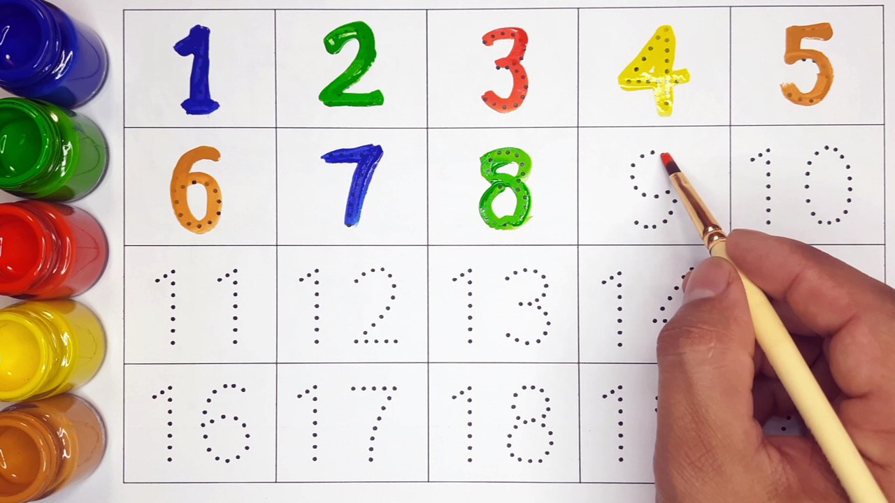 1-20 counting