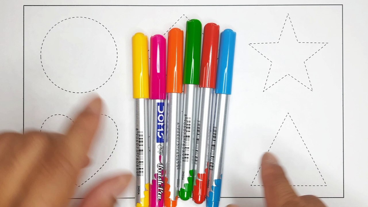 Shapes drawing for kids, Learn 2d shapes, colors for toddlers, Preschool Learning, Educational video