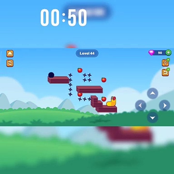 Hungry Worm Game Play