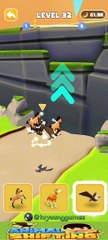 Level 32 | Animal Shifting: Transform Run #shorts #game #animalsforkids #gameplay #animalrace #pvz