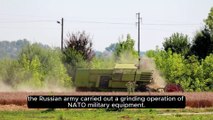 استعراض القوة العسكرية الروسية: هجوم ضخم يستهدف معدات الناتو في أوكرانيا.Russian military display