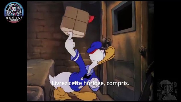 Donald's Lucky Day 1939 - Partie 2/6 - VOSTFR - Aventure en 4K avec Donald Duck par RecrAI4KToons
