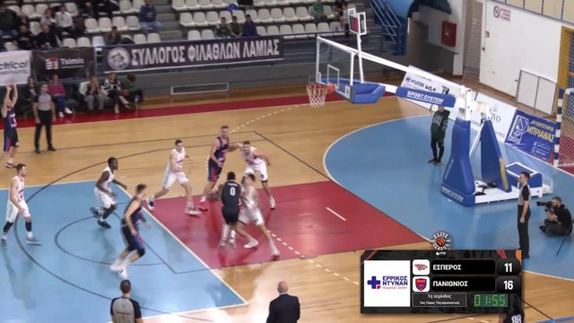 Έσπερος myKTEO Λαμίας-Πανιώνιος 82-85 παράταση