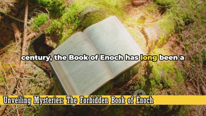 The Book of Enoch Banned from The Bible Reveals Shocking Mysteries Of Our True History