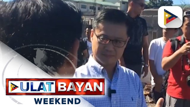 Sen. Sherwin Gatchalian, personal na bumisita sa nasa 8K na nasunugan sa Lapu-Lapu City
