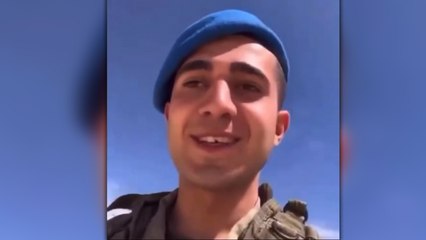 Elazığlı askerin şehit olmadan önceki videosu ortaya çıktı