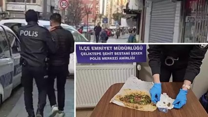 İstanbul’da polis merkezinde akılalmaz olay: Sevgilisine dürüm içinde uyuşturucu getirirken yakalandı