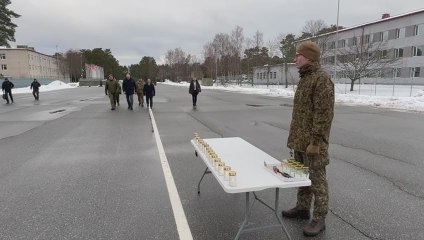 Lettonia, l'arrivo del ministro Crosetto a Camp Ādaži - Video