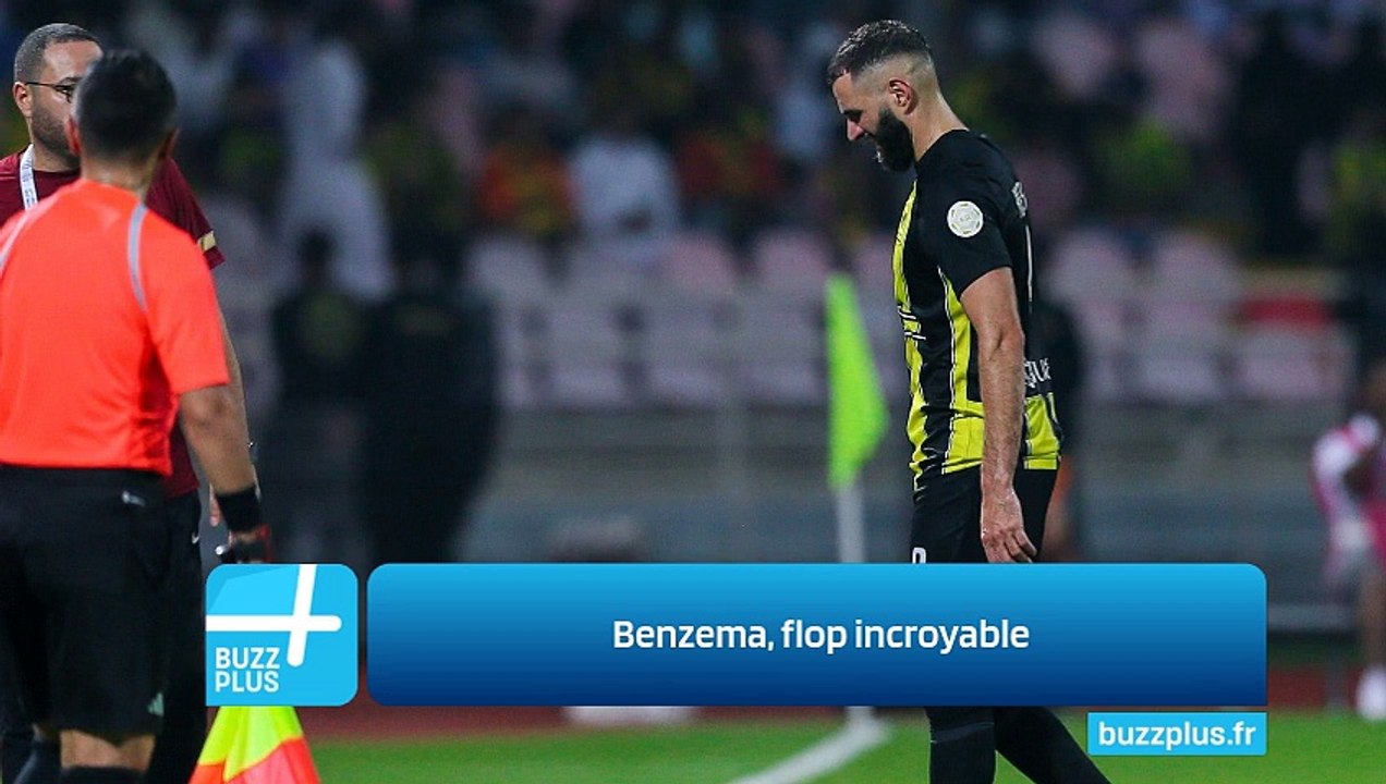 Benzema, flop incroyable
