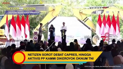 Netizen Komentar Debat Perdana Capres, hingga Mahasiswi Tolak Sepeda Jokowi - NETIZEN oh NETIZEN
