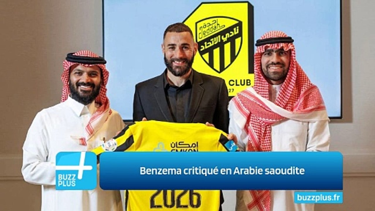 Benzema critiqué en Arabie saoudite