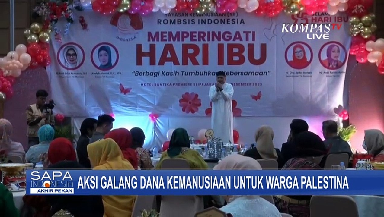 Gunakan Hari Ibu sebagai Momen Bantu Palestina, Emak-Emak Ini Berhasil Kumpulkan Dana Rp 100 Juta!