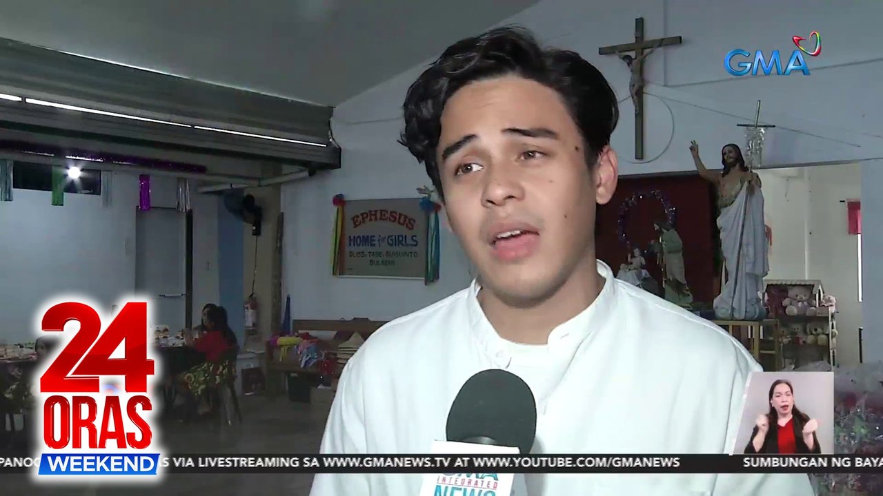 Khalil Ramos, excited na sa family bonding nila ngayong Pasko | 24 Oras Weekend
