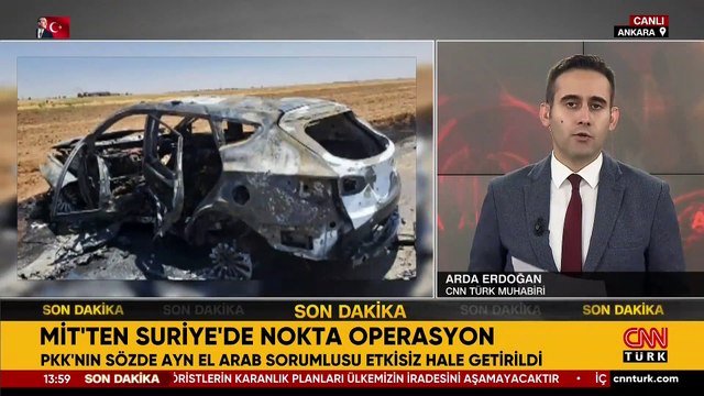MİT'ten nokta operasyon: PKK/YPG'nin sözde Ayn El Arab sorumlusu etkisiz
