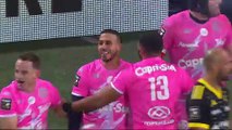 TOP 14 - Essai de Kylan HAMDAOUI (SFP) - Stade Français Paris - Stade Rochelais