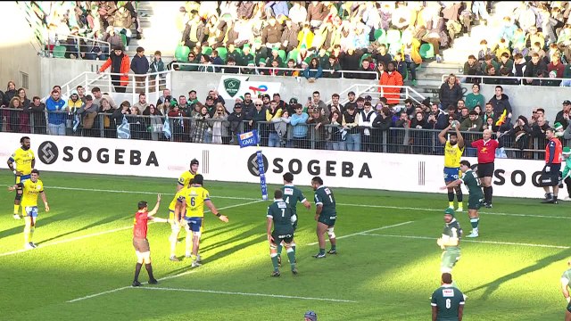 TOP 14 - Essai de Siegfried FISI'IHOI (SP) - Section Paloise - ASM Clermont