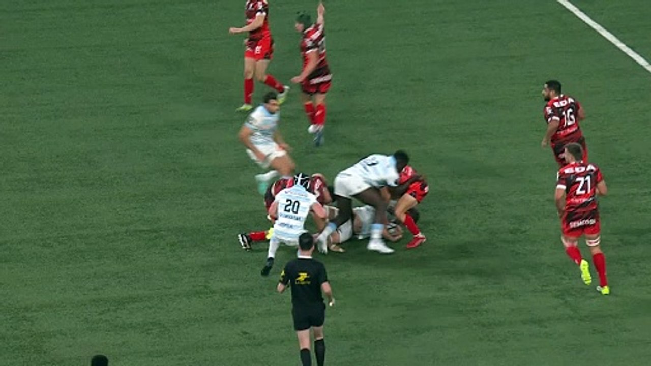 TOP 14 - Essai de Christian WADE (R92) - Racing 92 - Oyonnax Rugby