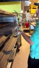 Make sure they don't cut your pizza