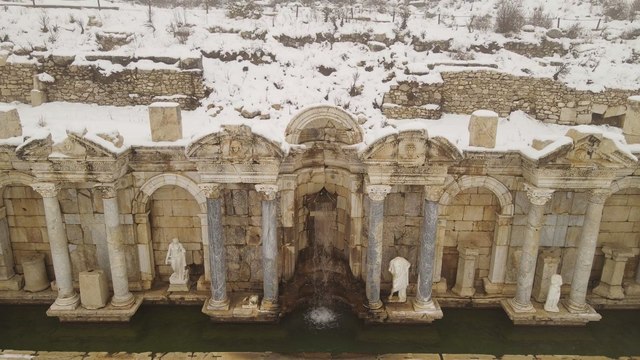 Dünyadaki iki aktif antik çeşmeden biri: aristokratlar şehri Sagalassos