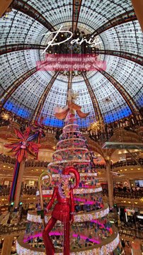 voici les plus belles décorations de Noël de la capitale. À voir lors de votre visite sur Paris en cette période des fêtes de fin d'année.