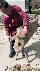 Ancient papermaking and cutting process