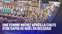 Une femme meurt après la chute d’un sapin de Noël en Belgique