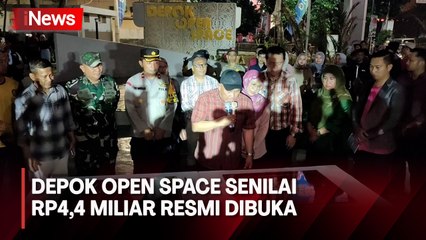 Depok Open Space Senilai Rp4,4 Miliar Resmi Dibuka, Jadi Ruang Berekspresi Masyarakat