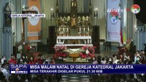 Jemaat Padati Misa Malam Natal 2023 di Gereja Katedral Jakarta