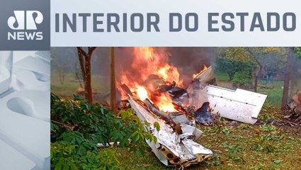 Avião de pequeno porte cai e deixa cinco mortos em São Paulo