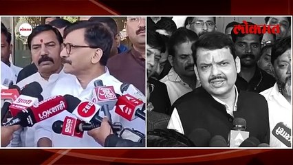 तो फोटो दाखवत राऊतांचे आरोप, फडणवीसांचं एका वाक्यात उत्तर
