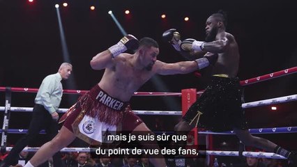 Poids Lourds - Joshua ne lâche pas le morceau : il veut Wilder sur le ring !
